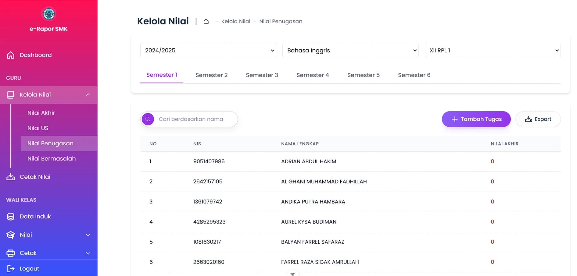 E-Rapor Digital School System image 3
