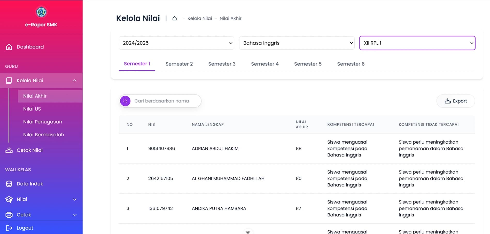 E-Rapor Digital School System image 4
